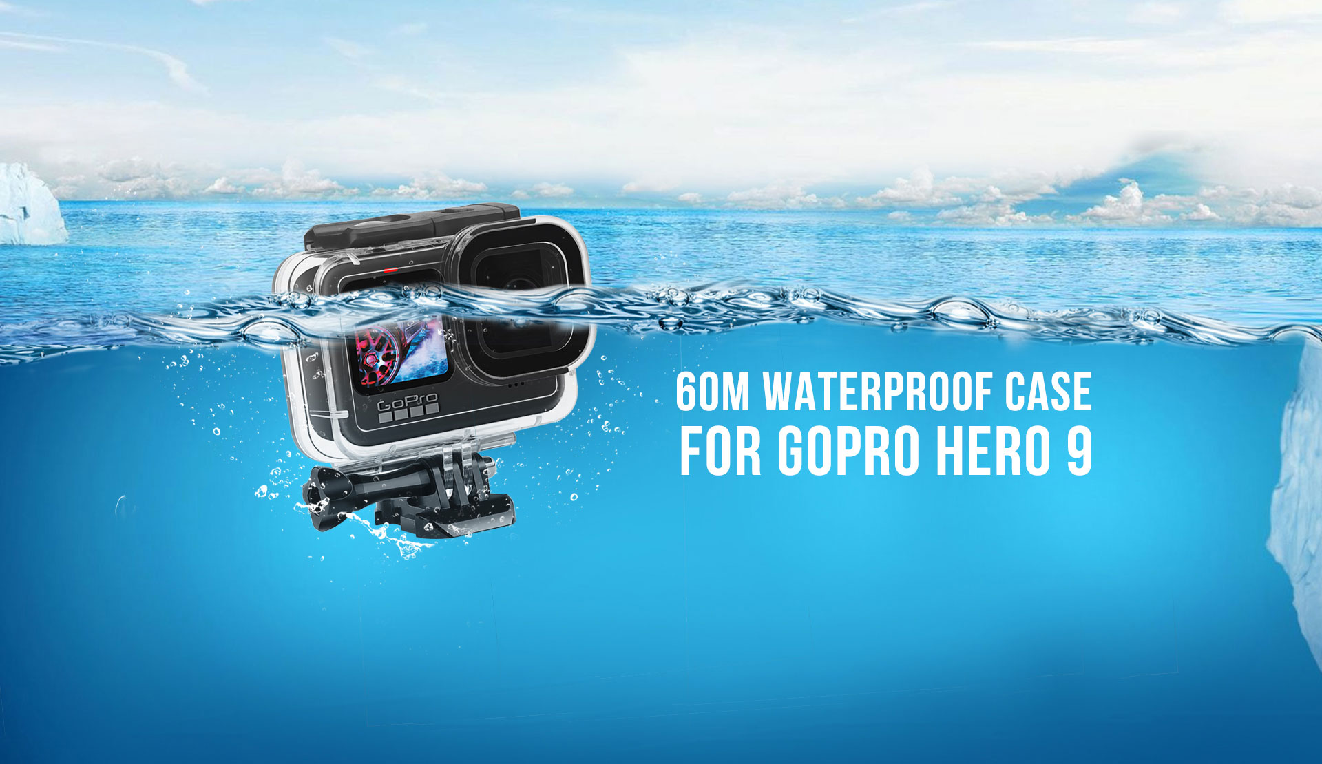 shoot gopro hero 9 waterproof case