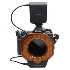 SHOOT SL-103C Macro LED DSLR Camera Ring Flash for Canon Digital SLR Cameras Accessories 